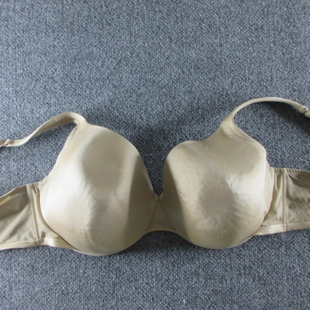 Cacique T-Shirt Bra Womens‎ 46DD Beige Lightly Lined Full Coverage Seamless